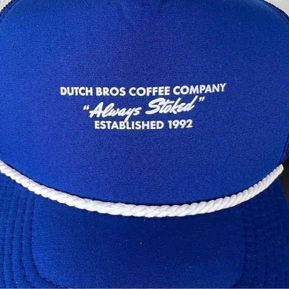 Dutch Bros Coffee Company Always Stoked Adjustable Trucker Hat - Picture 3 of 5